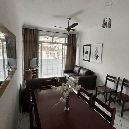 Apartamento Uma Quadra Da Praia Das Asturias Guarujá Esterno foto
