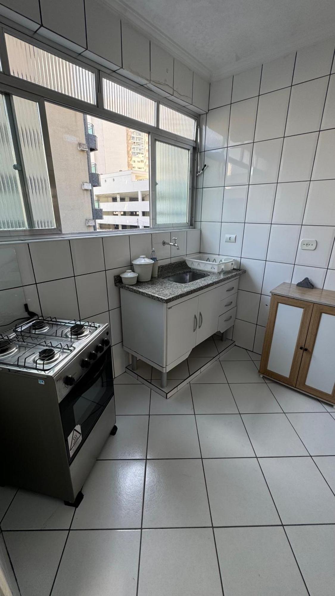 Apartamento Uma Quadra Da Praia Das Asturias Guarujá Esterno foto