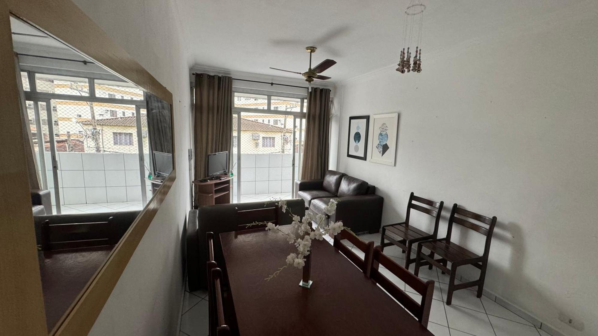 Apartamento Uma Quadra Da Praia Das Asturias Guarujá Esterno foto