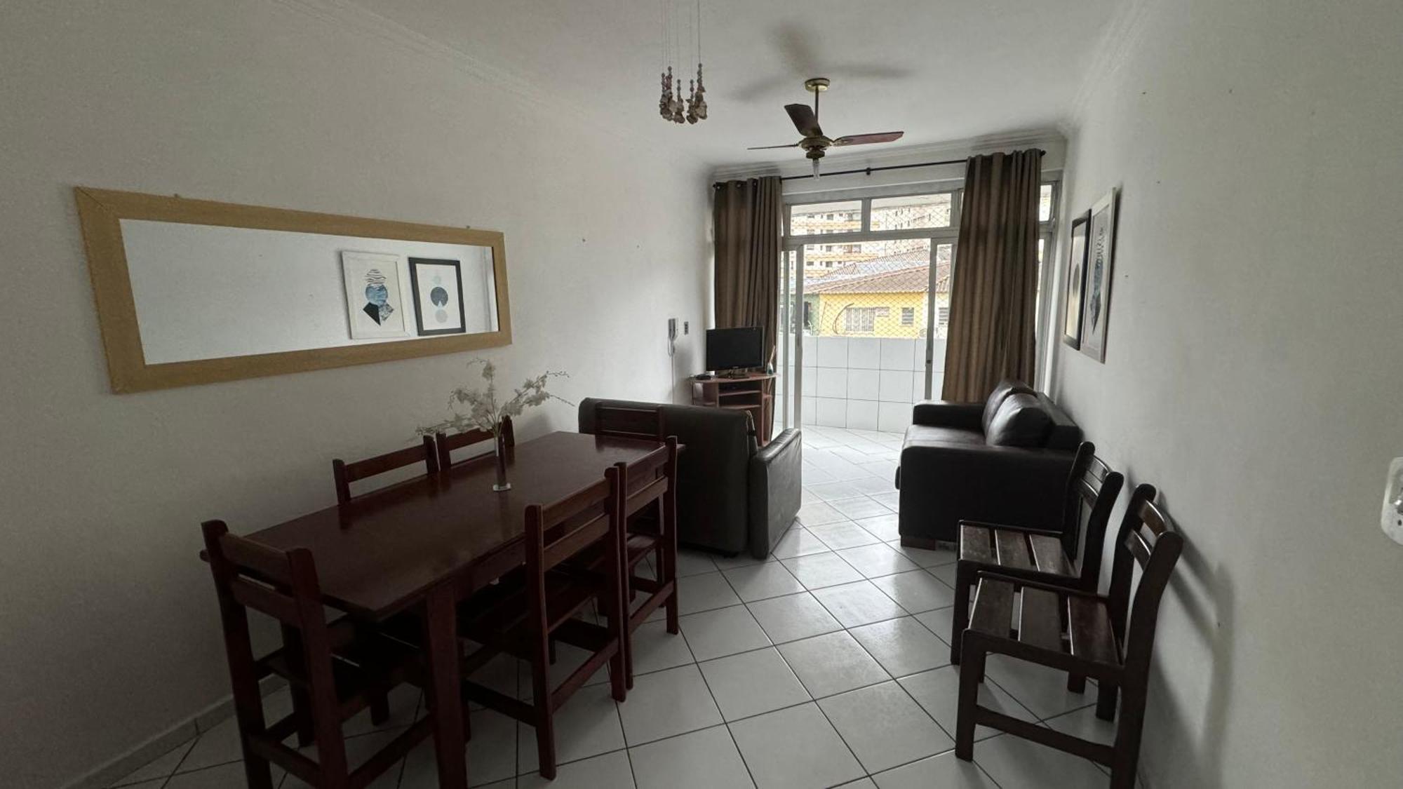 Apartamento Uma Quadra Da Praia Das Asturias Guarujá Esterno foto