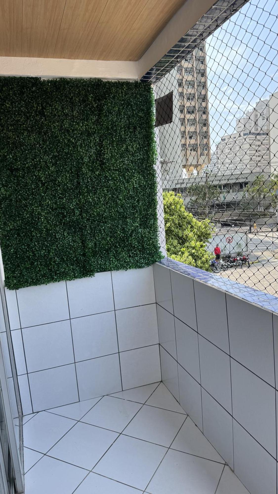 Apartamento Uma Quadra Da Praia Das Asturias Guarujá Esterno foto